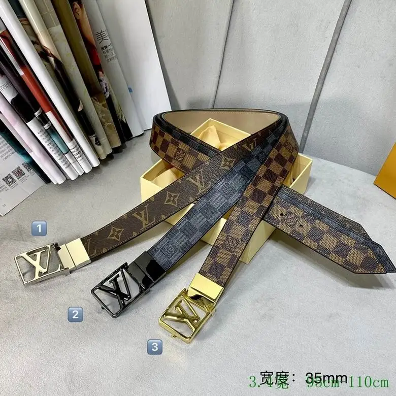 LV Belt 34mmX95-110cm 7D40